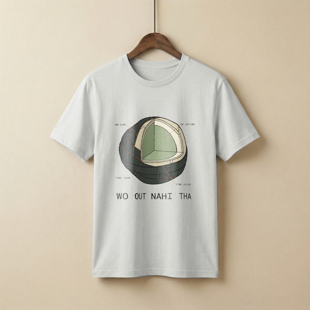 Regular front-print cricket tee