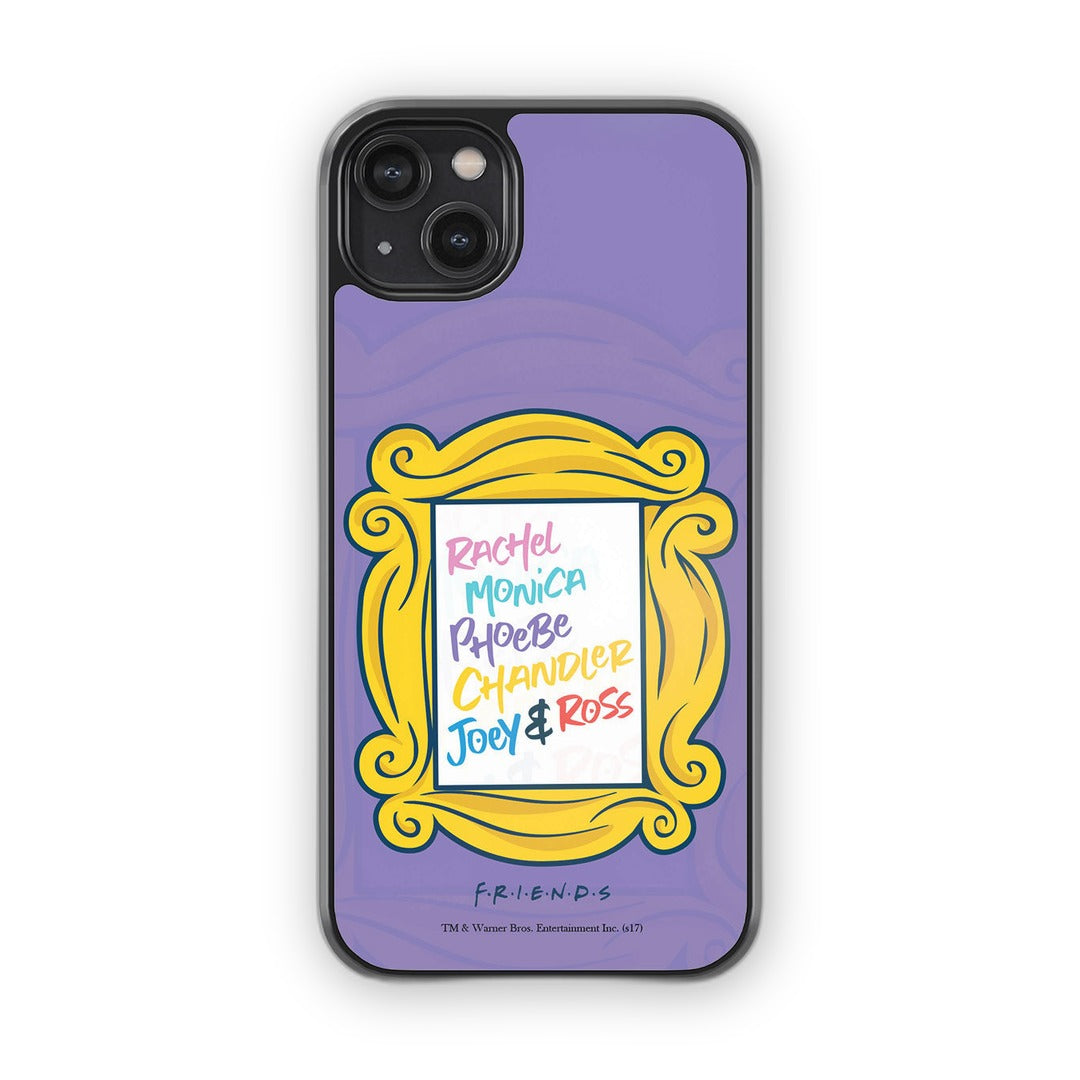 Framed in Friendship Glass iPhone Case for iPhone 14 Plus | Macmerise