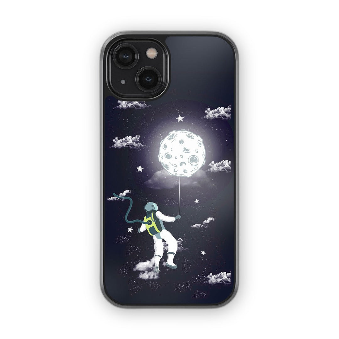 Spaceman Glass iPhone Case for iPhone 14 | Macmerise