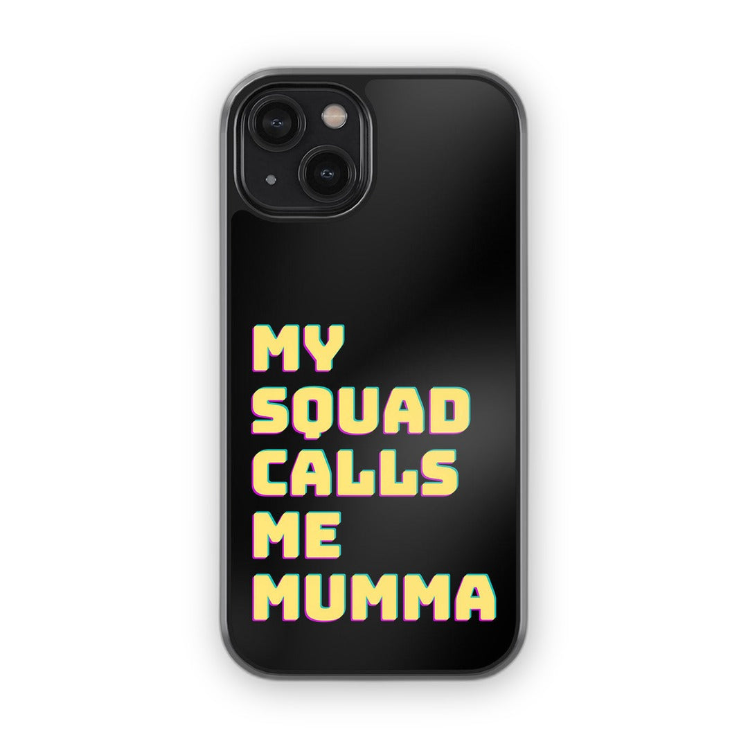 Moms Squad Glass iPhone Case for iPhone 14 | Macmerise