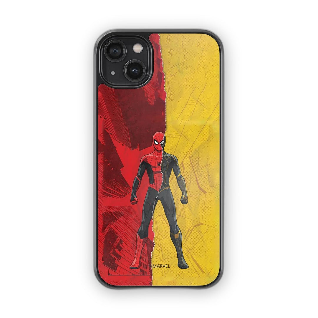 Peter Black and Gold Glass iPhone Case for iPhone 14 Plus | Macmerise