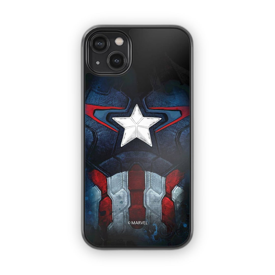 Suit Up Captain Glass iPhone Case for iPhone 14 Plus | Macmerise