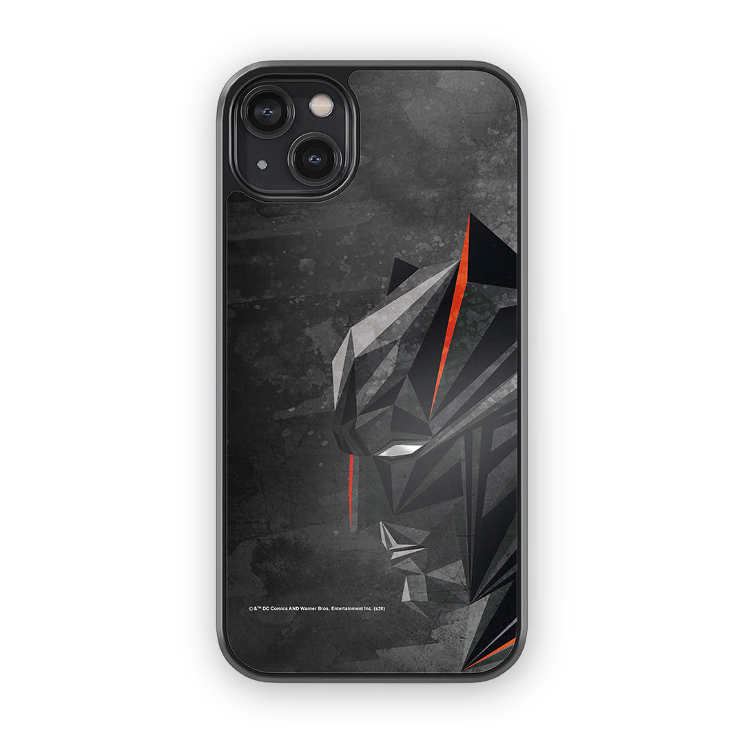 Batman Geometric Glass iPhone Case for iPhone 14 Plus | Macmerise