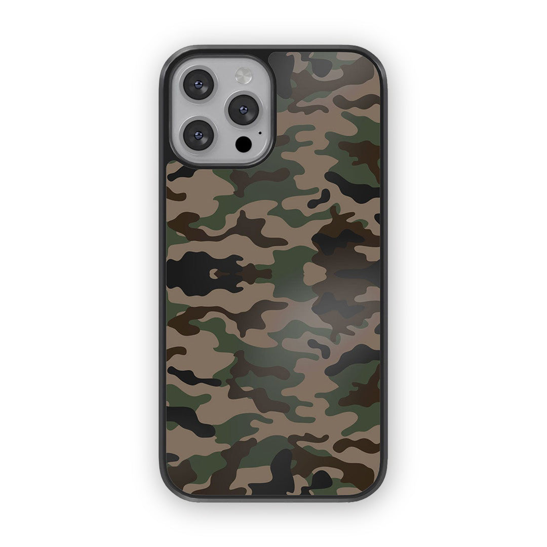 Camo iPhone 13 Pro Max Cover Military - front view | Macmerise