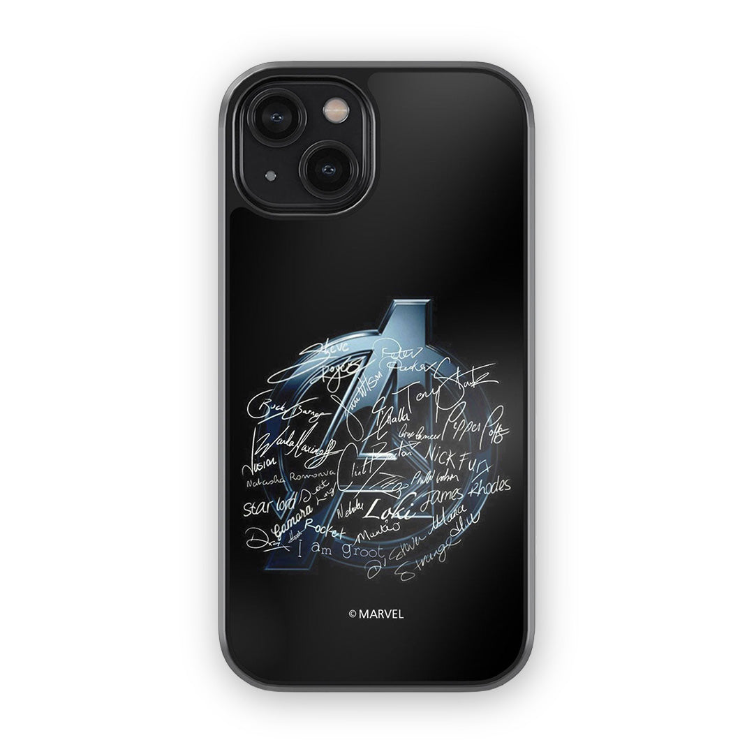 Avengers Nostalgia Glass iPhone Case for iPhone 14 | Macmerise