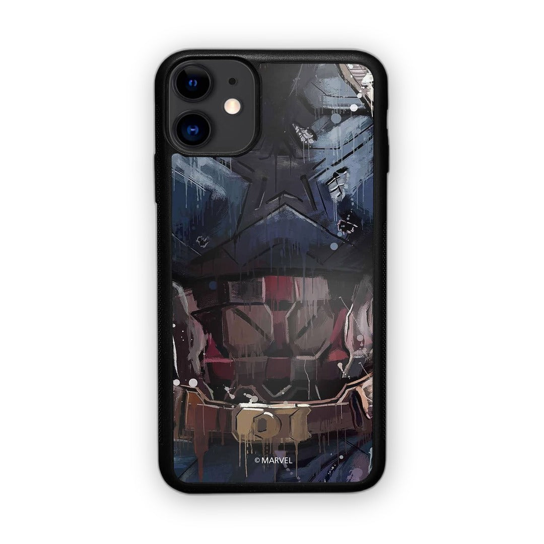 Grunge Suit Steve Glass iPhone Case for iPhone 11 | Macmerise