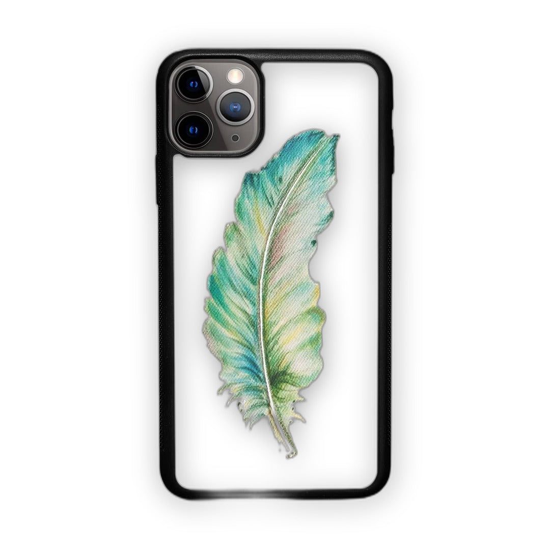 Sk Feather Art Glass iPhone Case for iPhone 11 Pro Max | Macmerise