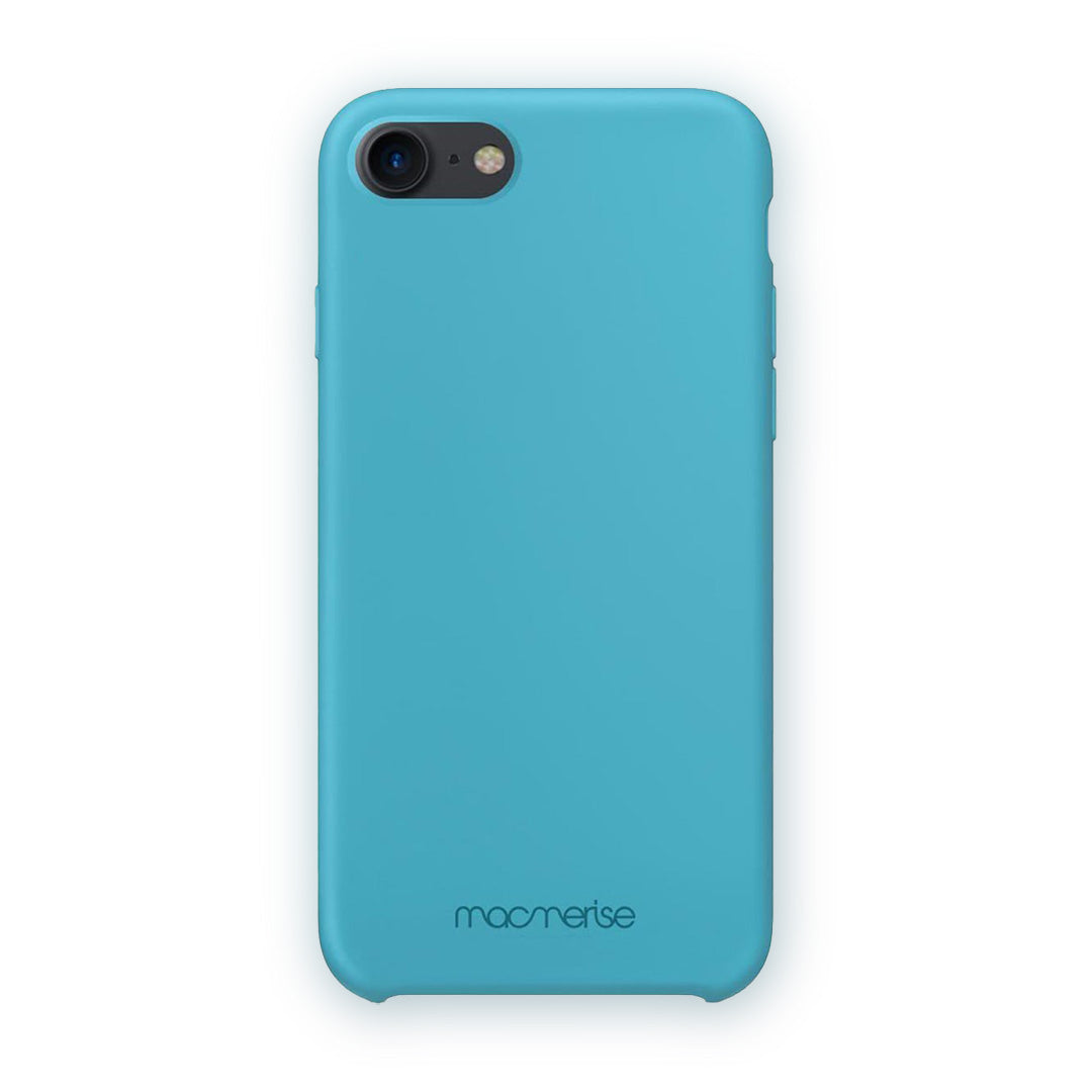 Basics iPhone 7 Silicone Case Sky Blue - front view | Macmerise