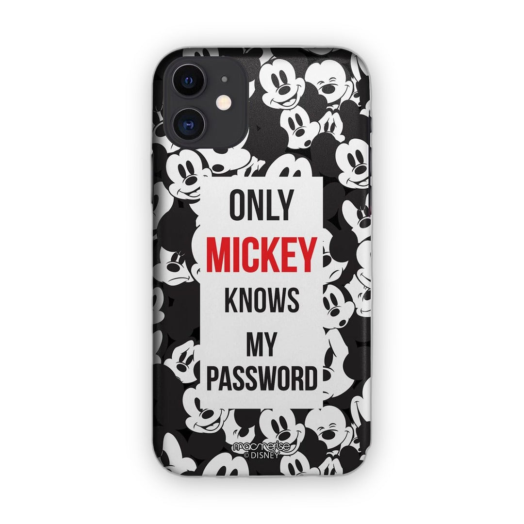 Mickey My Password Glass iPhone Case for iPhone 11 Sleek | Macmerise