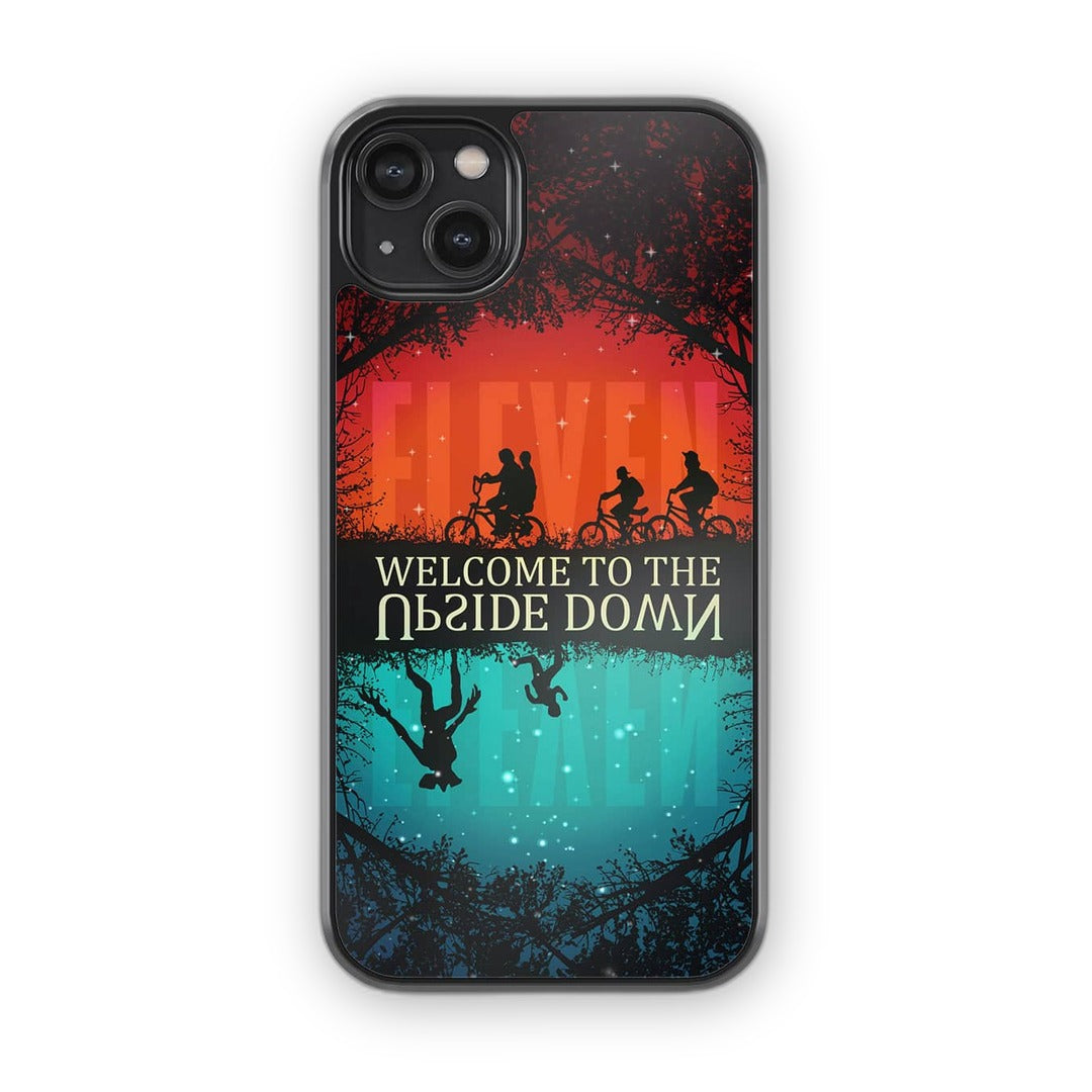Upside Down Glass iPhone Case for iPhone 14 Plus | Macmerise
