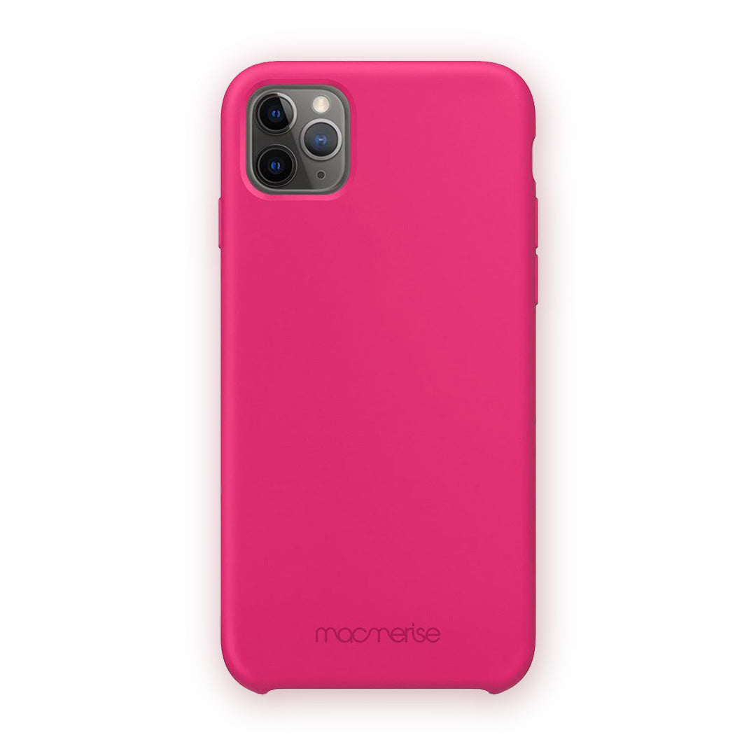Basics iPhone 11 Pro Silicone Case Fuschia Pink | Macmerise
