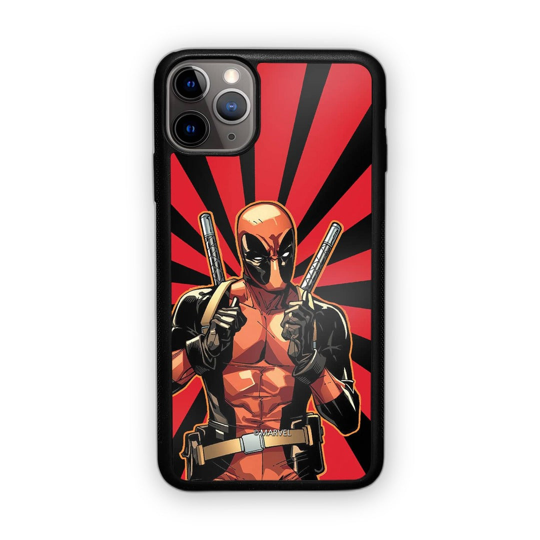 Smart Ass Deadpool Glass iPhone Case for iPhone 11 Pro | Macmerise