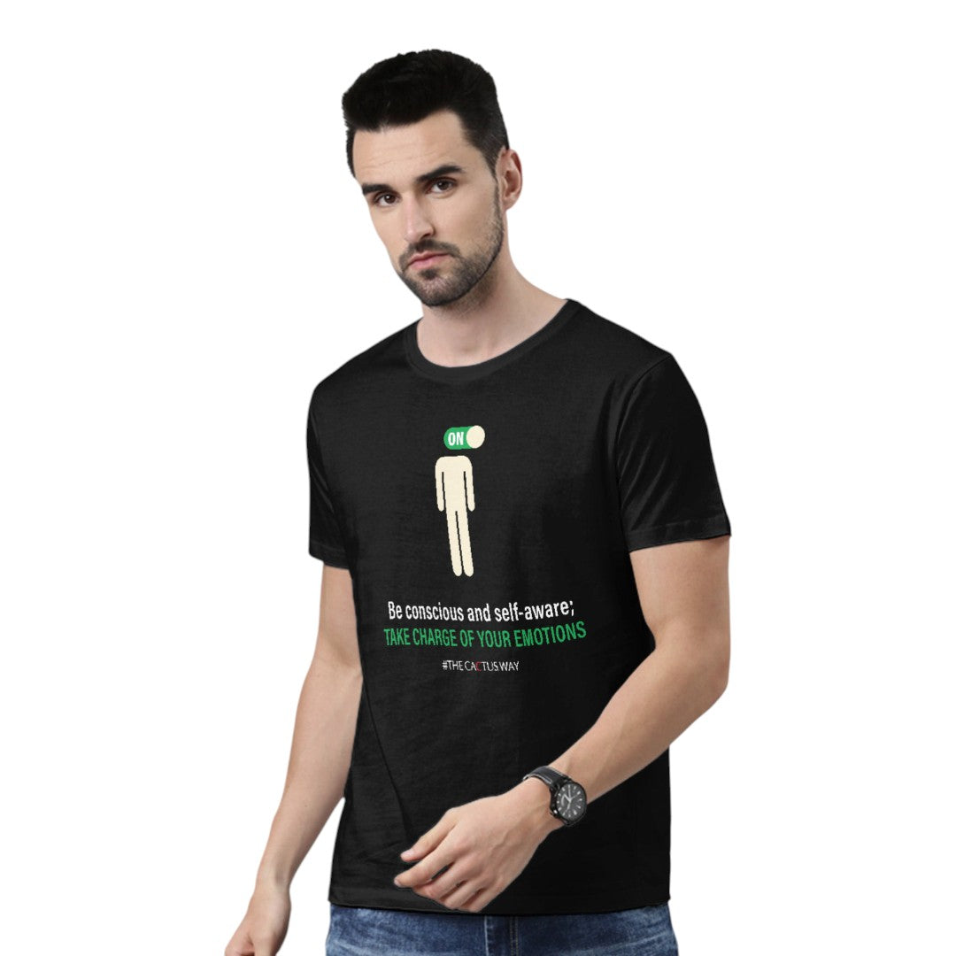 Be Concious and Self Aware Unisex T-Shirt | Macmerise