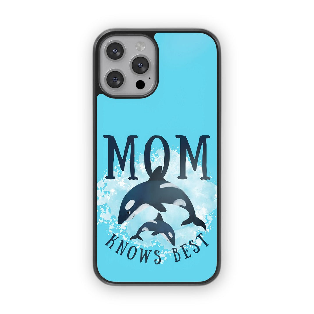 Mom Knows Best Glass iPhone Case for iPhone 13 Pro | Macmerise