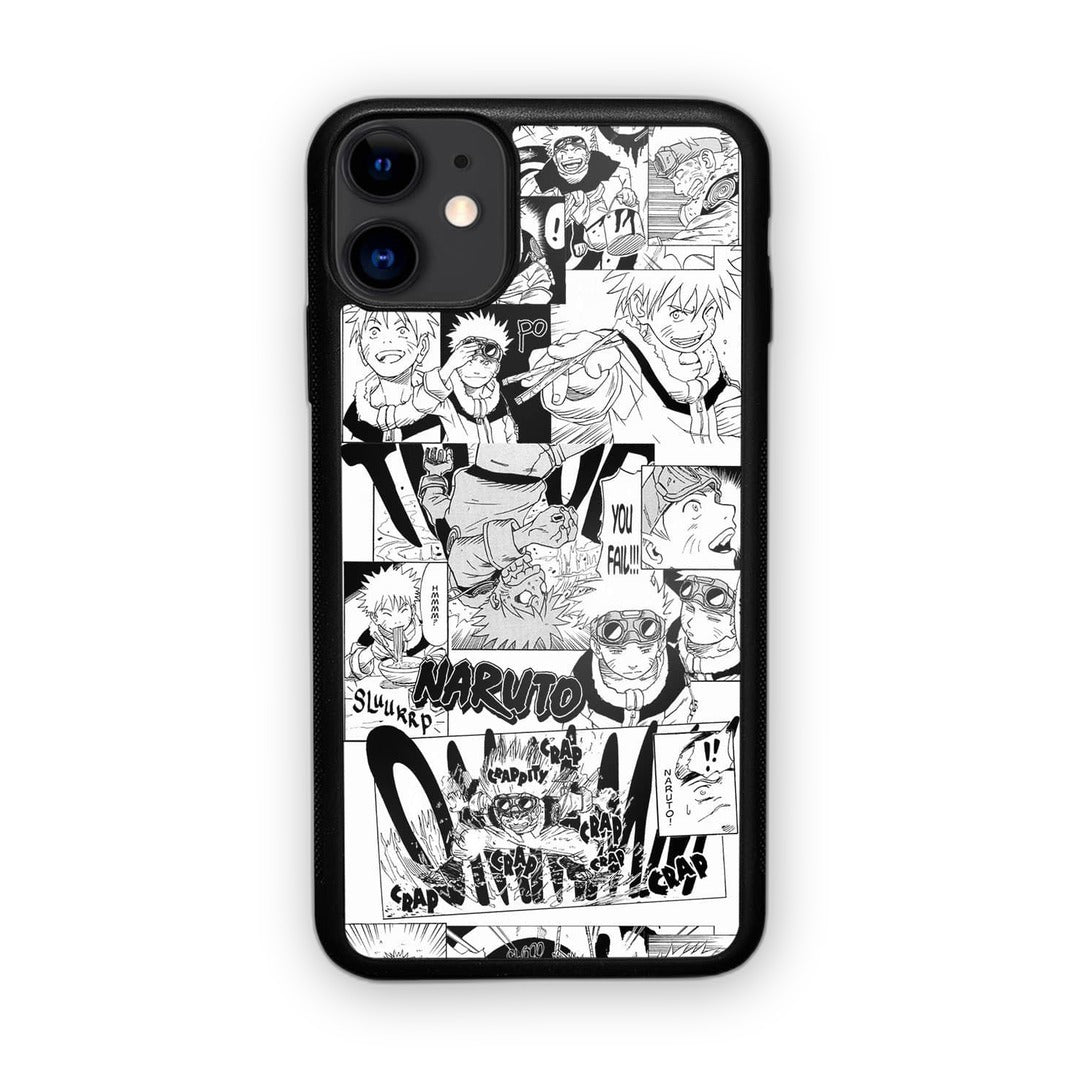 Naruto Collage Glass iPhone Case for iPhone 11 | Macmerise