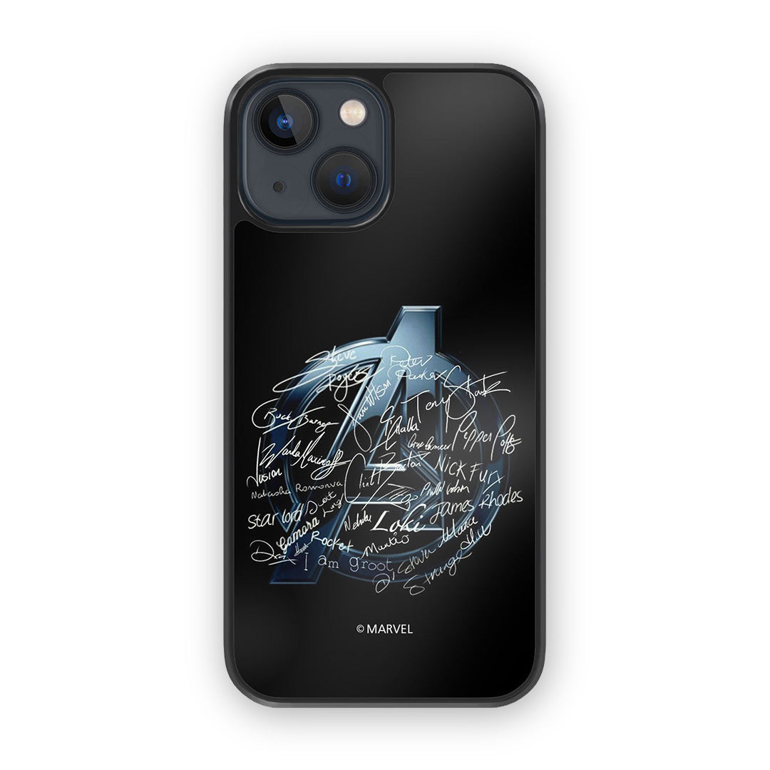 Avengers Nostalgia Glass iPhone Case for iPhone 13 | Macmerise