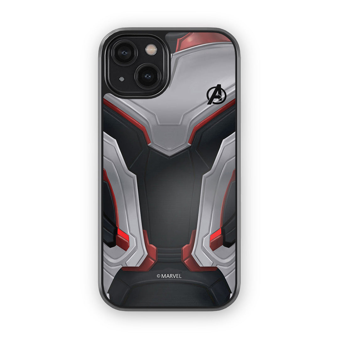Avengers Endgame Suit Glass iPhone Case for iPhone 14 | Macmerise