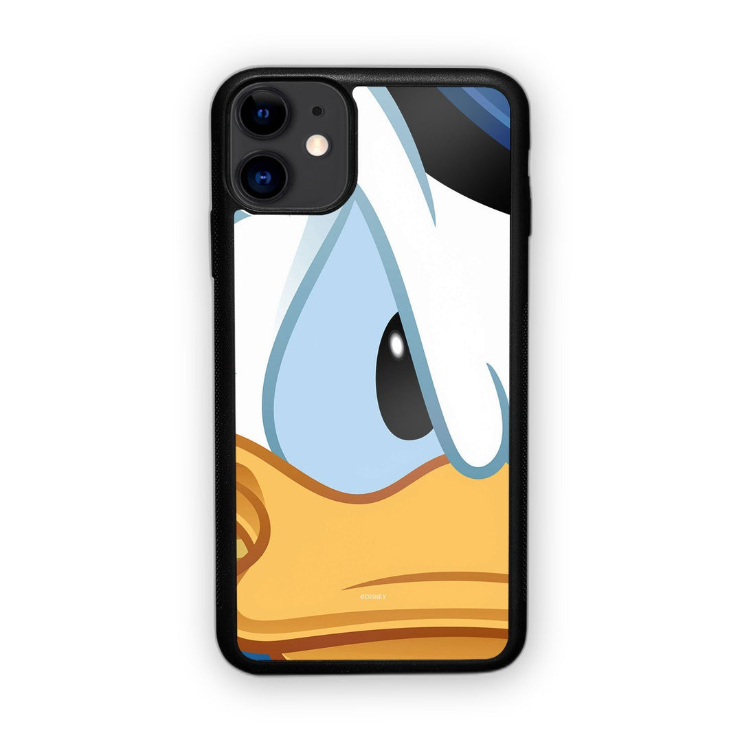 Zoom Up Donald Glass iPhone Case for iPhone 11 | Macmerise