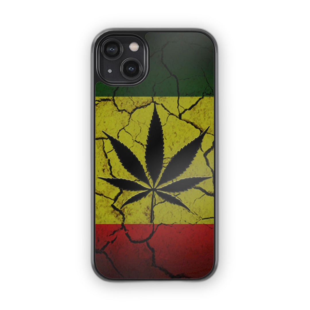 Rastafari Glass iPhone Case for iPhone 14 Plus | Macmerise