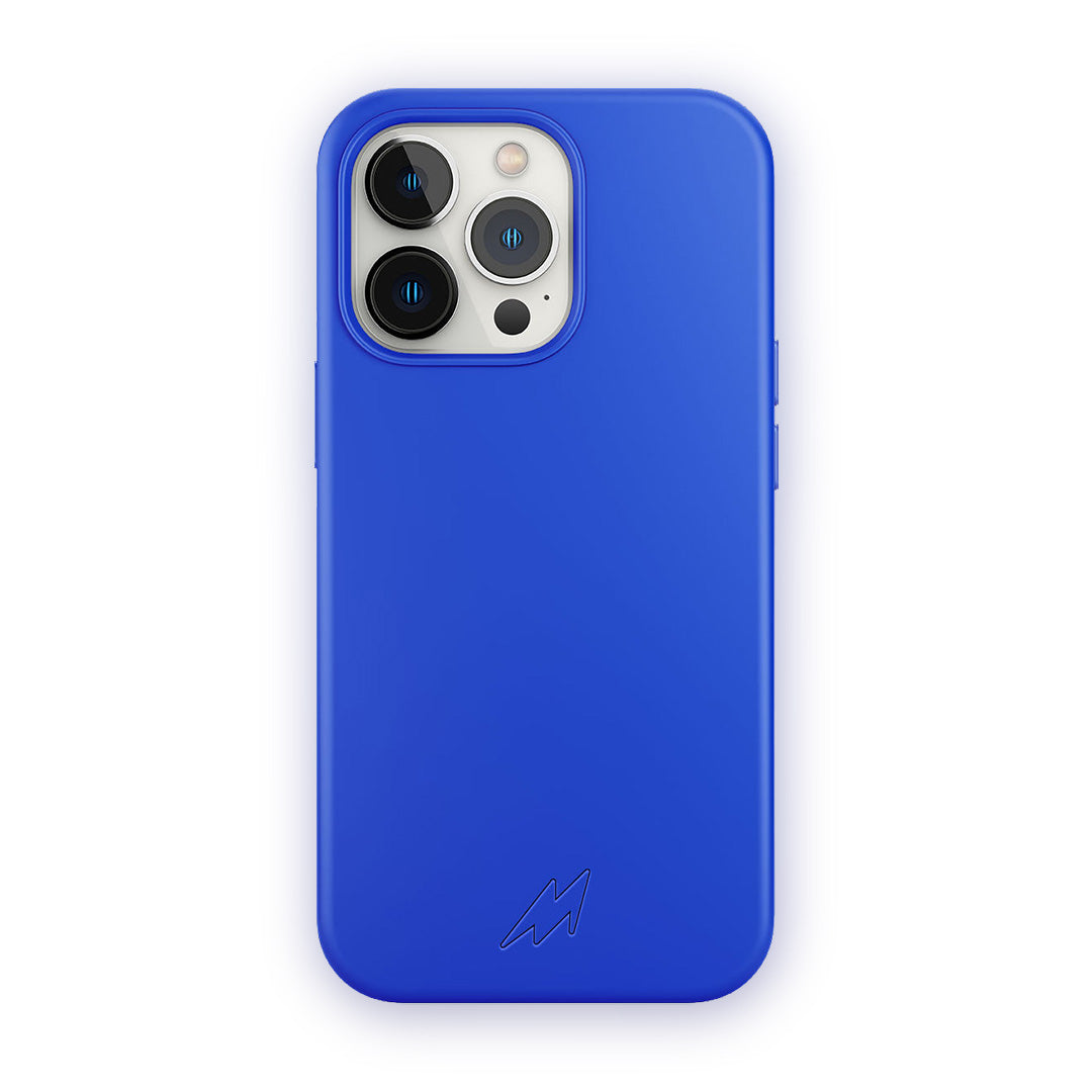 Basics iPhone 12 Silicone Case Blue | Macmerise