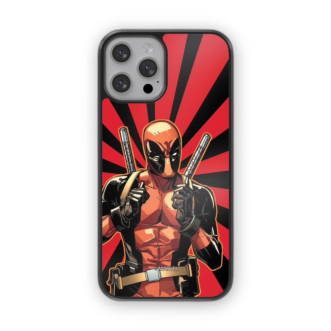 Smart Ass Deadpool Glass iPhone Case for iPhone 13 Pro | Macmerise