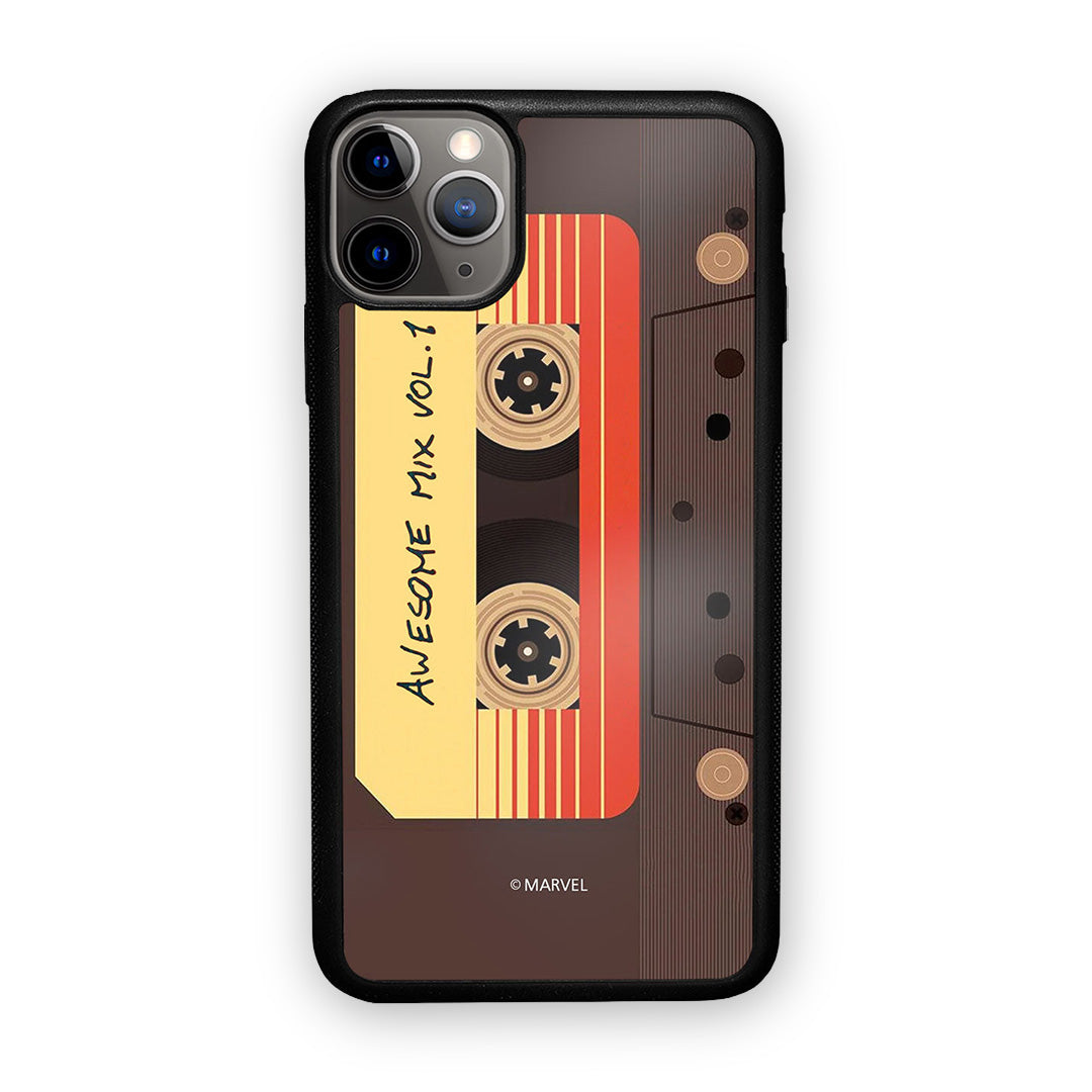 Awesome Mix Tape Glass iPhone Case for iPhone 11 Pro Max | Macmerise