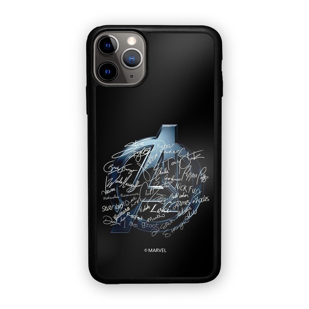 Avengers Nostalgia Glass iPhone Case for iPhone 11 Pro Max | Macmerise
