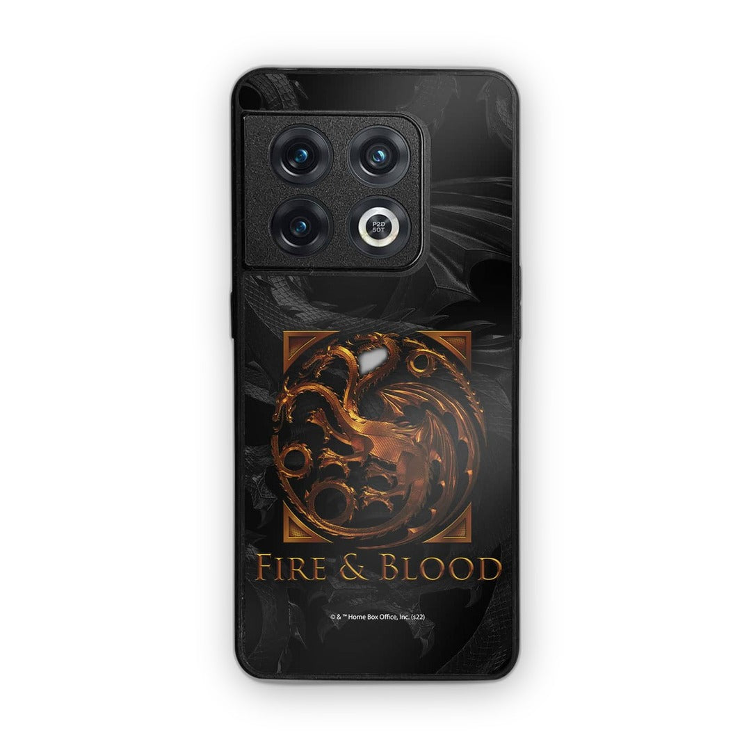 Fire and Blood Phone Case for OnePlus 10 Pro | Macmerise