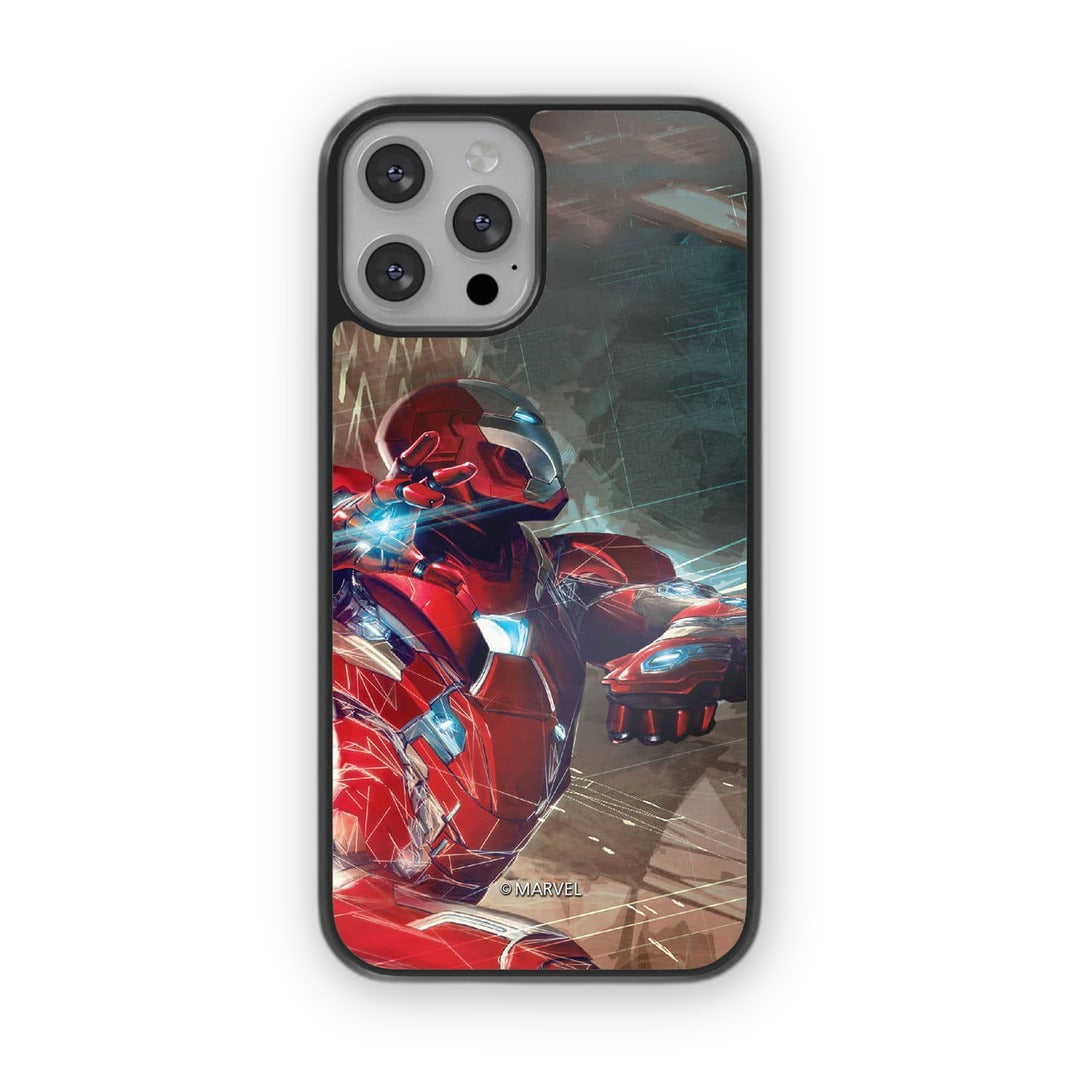 Ironman Attack Glass iPhone Case for iPhone 13 Pro Max | Macmerise