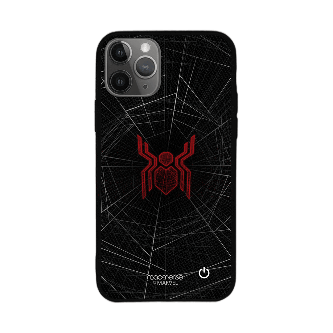 Spider Webbed Glass iPhone Case for iPhone 11 Pro | Macmerise