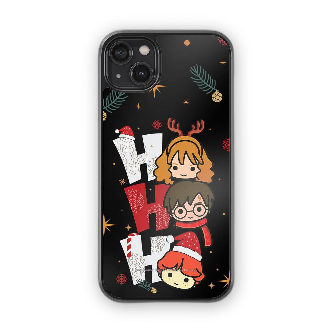 Harry Potter Ho Ho Ho Glass iPhone Case for iPhone 14 Plus | Macmerise
