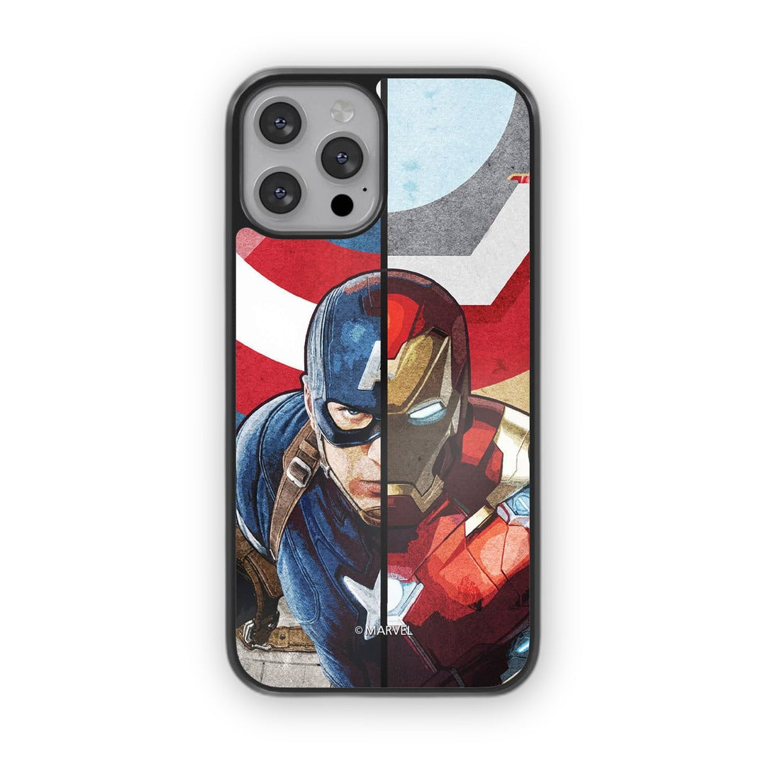 Man Vs Machine Glass iPhone Case for iPhone 13 Pro | Macmerise