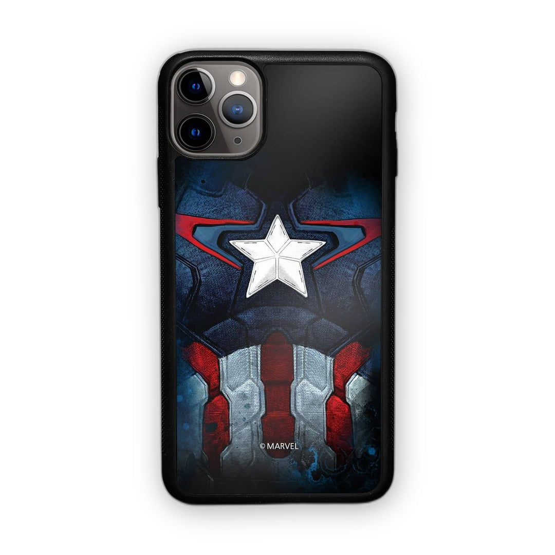 Suit Up Captain Glass iPhone Case for iPhone 11 Pro | Macmerise