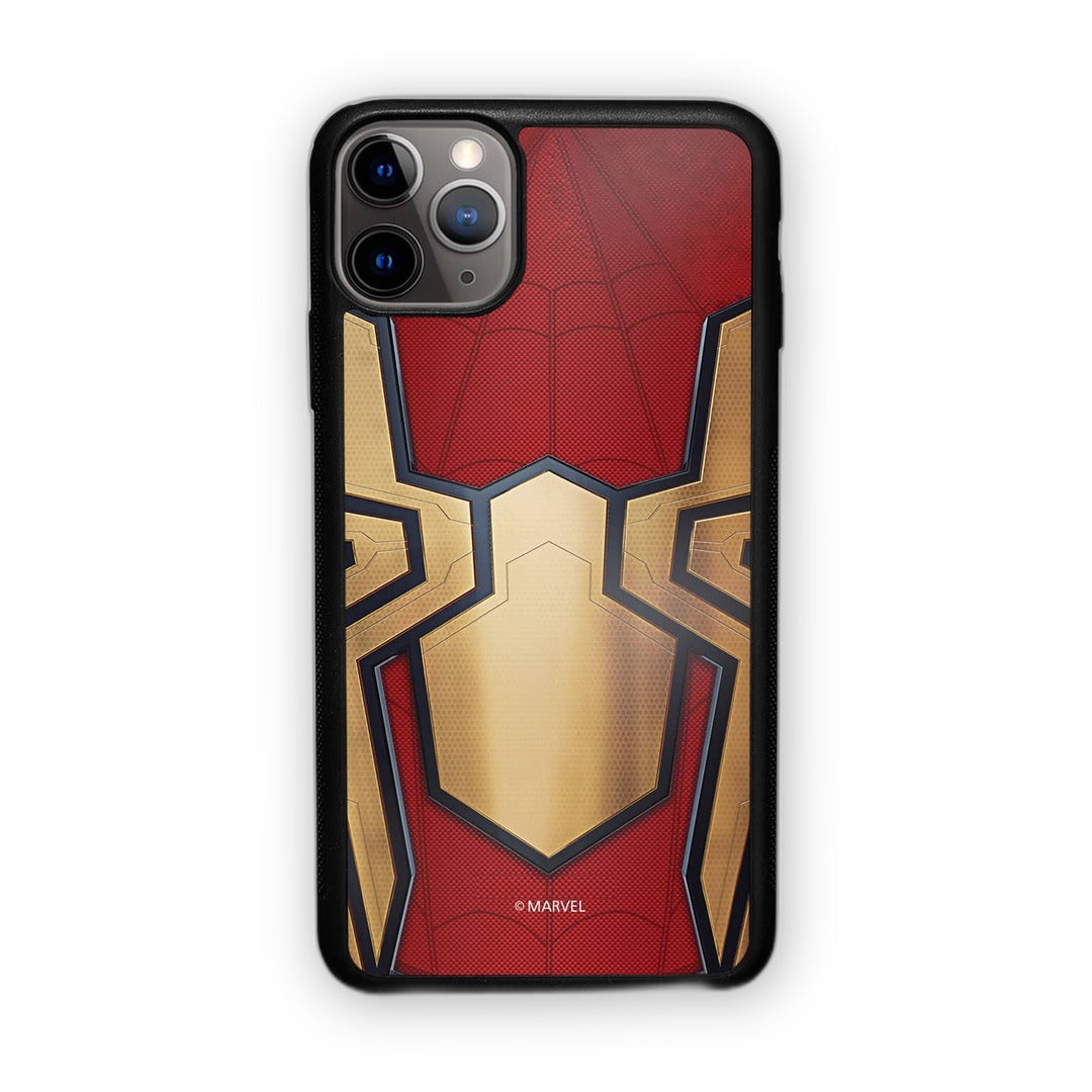 Integrated Spider Logo Glass iPhone Case for iPhone 11 Pro | Macmerise