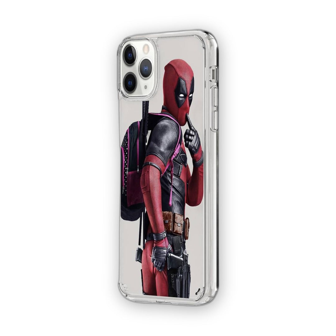 Smart Ass Deadpool Glass iPhone Case for iPhone 11 Pro | Macmerise