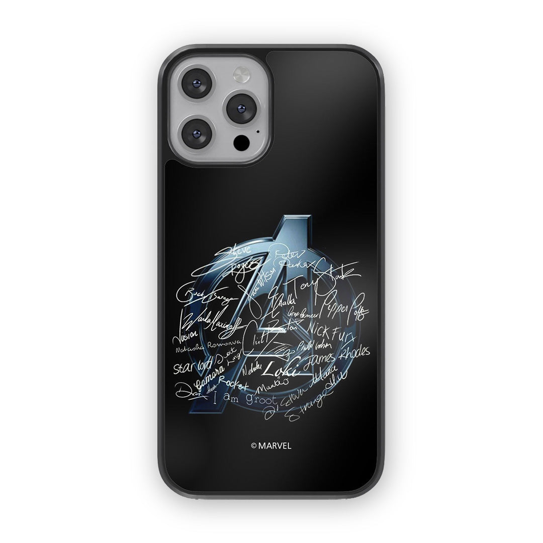 Avengers Nostalgia Glass iPhone Case for iPhone 13 Pro | Macmerise