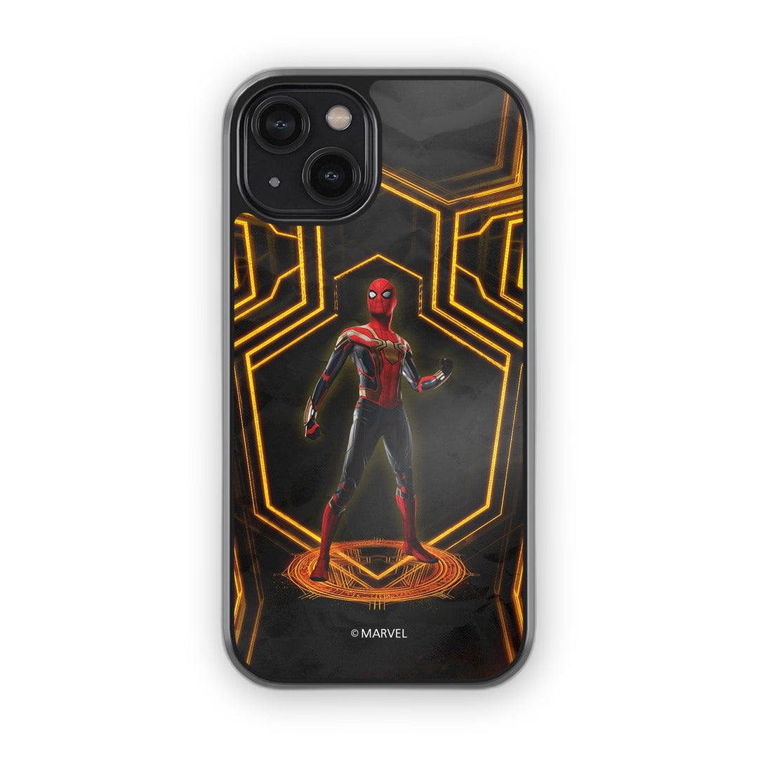 Extraordinary Spiderman Glass iPhone Case for iPhone 14 | Macmerise