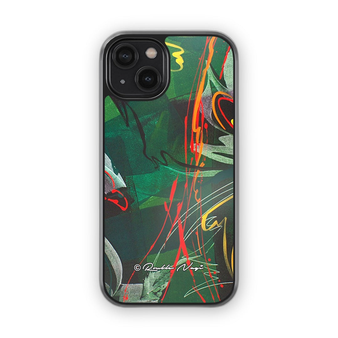 Strokes of Life Glass iPhone Case for iPhone 14 | Macmerise