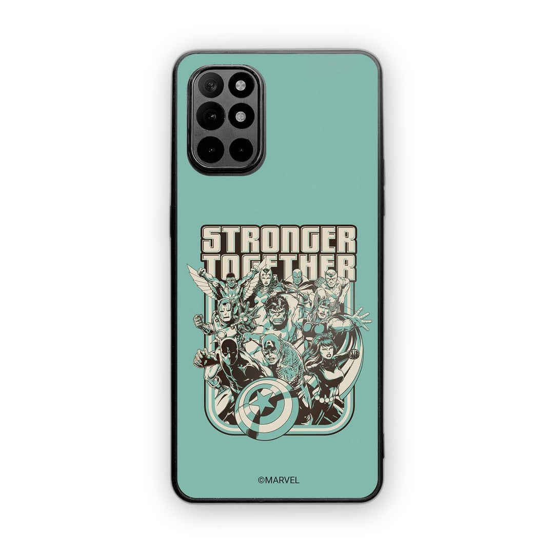 Stronger Together Sketch Phone Case for OnePlus 8t Bumper | Macmerise