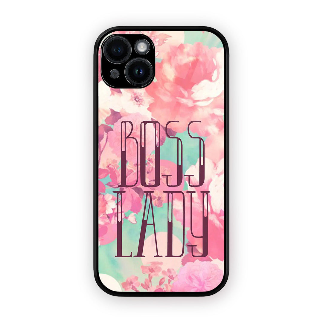 Boss Lady Glass iPhone Case for iPhone 15 Plus | Macmerise