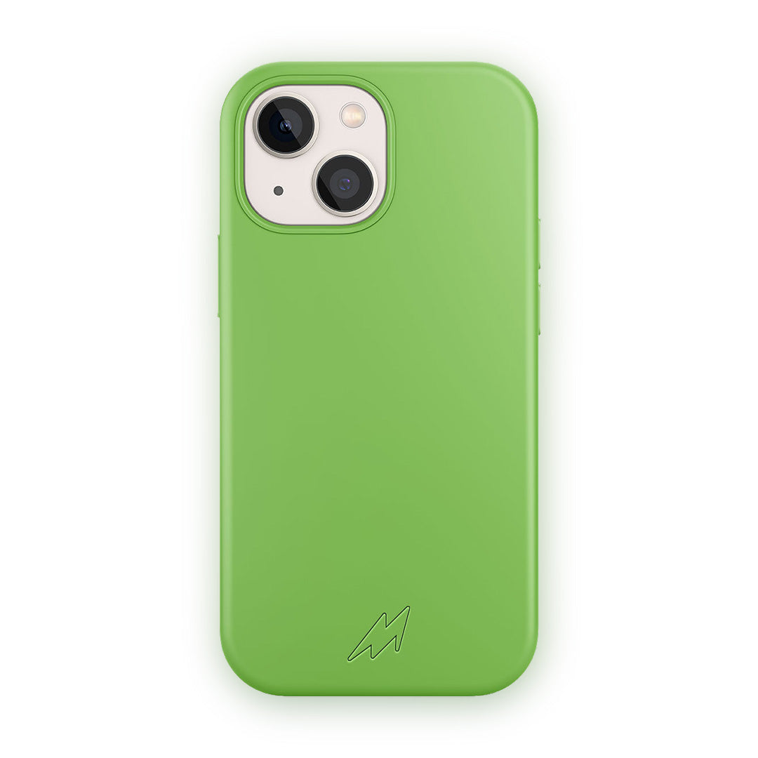 Basics iPhone 13 Mini Silicone Case Leaf Green | Macmerise