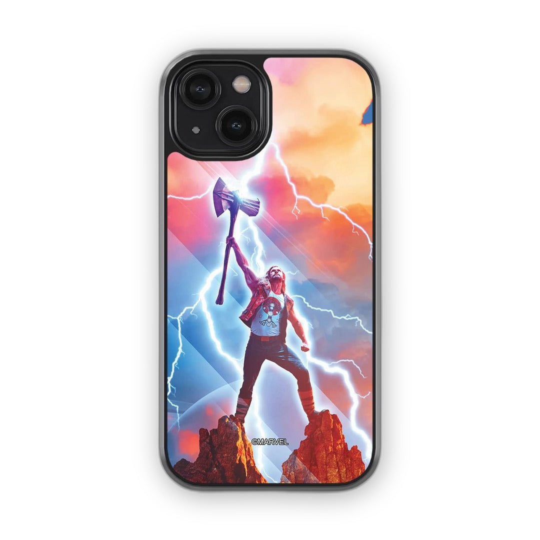 Raise the Stormbreaker Glass iPhone Case for iPhone 14 | Macmerise