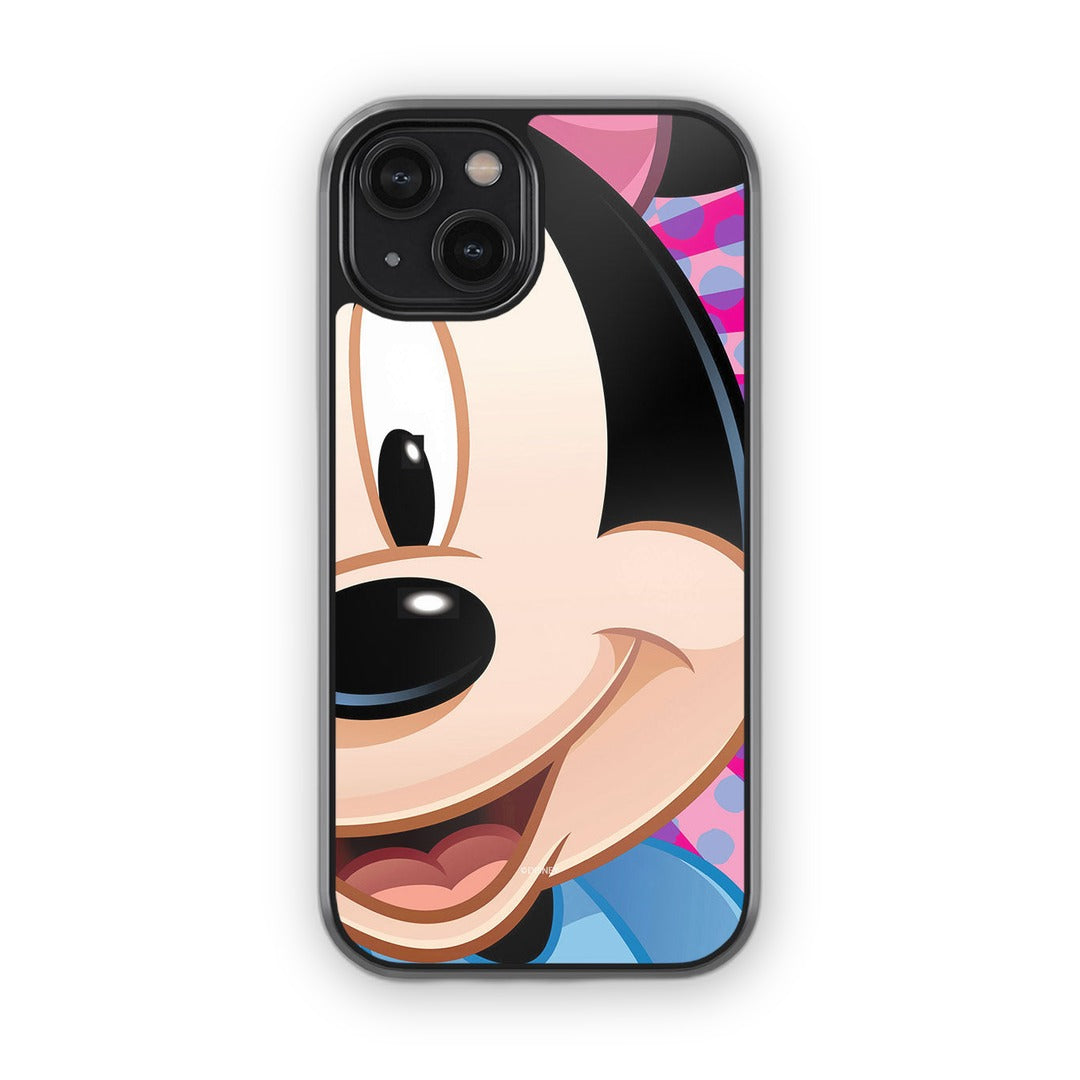 Zoom Up Minnie Glass iPhone Case for iPhone 14 | Macmerise