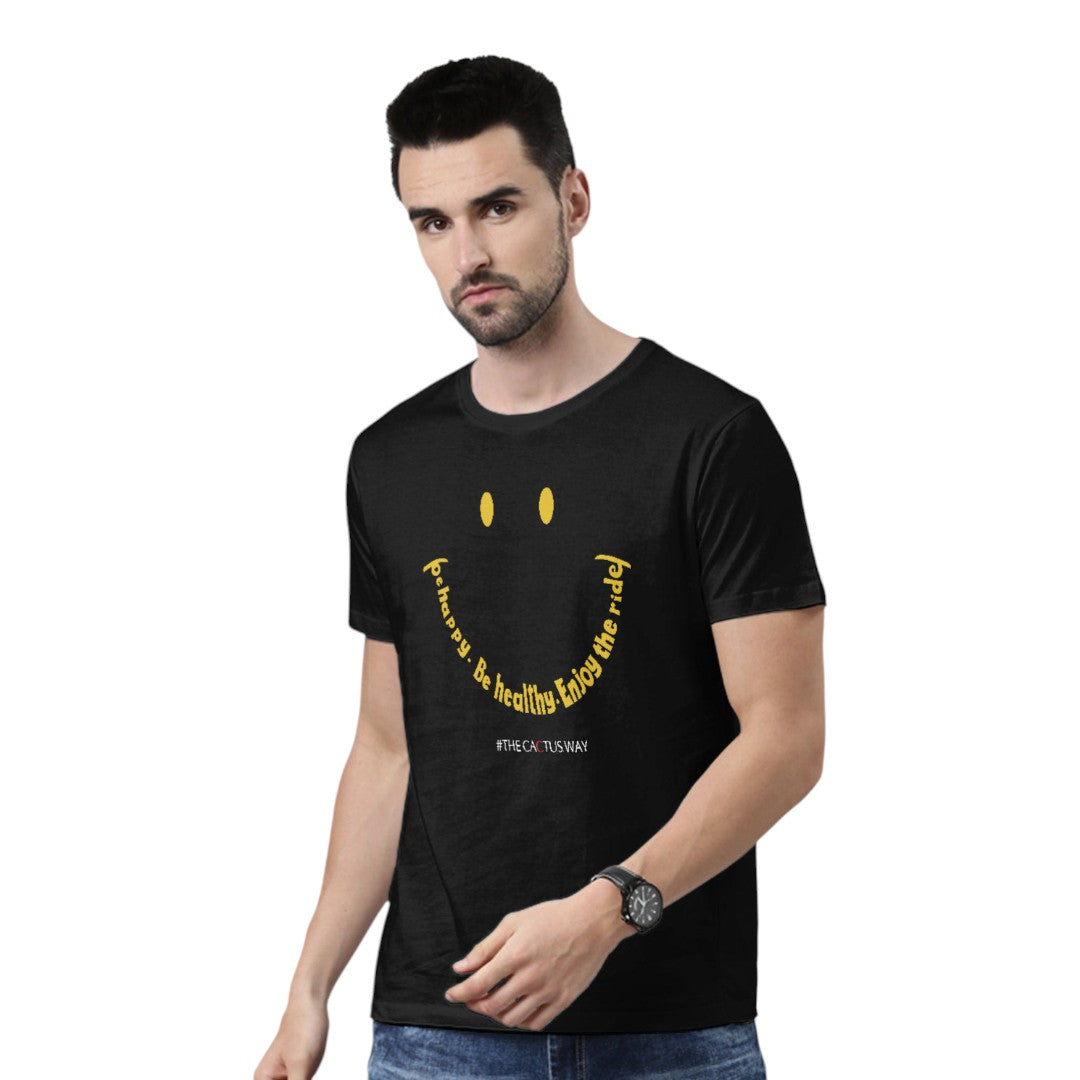 Be Happy Be Healthy Unisex T-Shirt | Macmerise