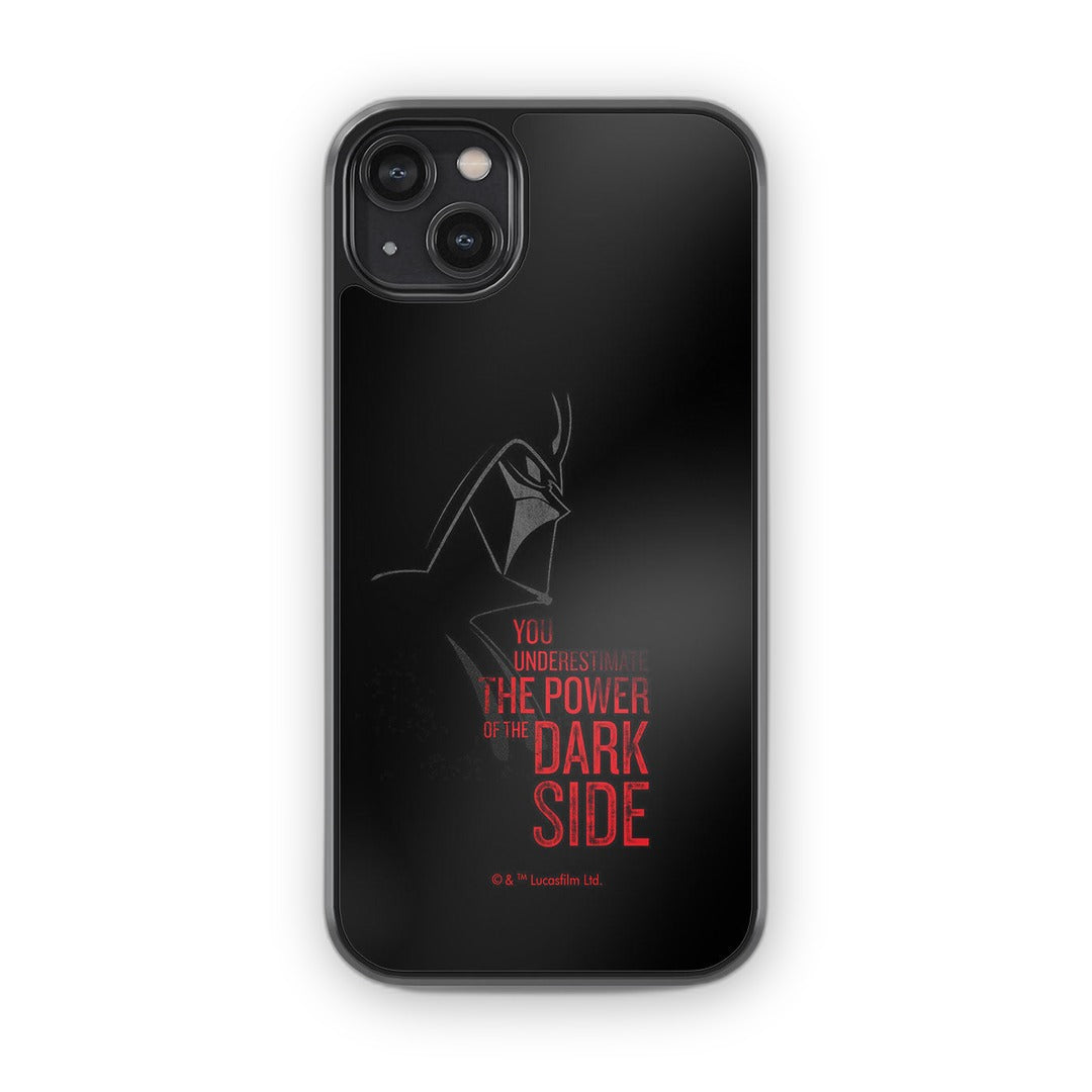 the Dark Side Glass iPhone Case for iPhone 14 Plus | Macmerise