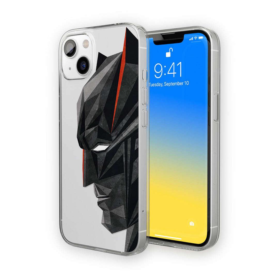 Batman Geometric Glass iPhone Case for iPhone 14 | Macmerise