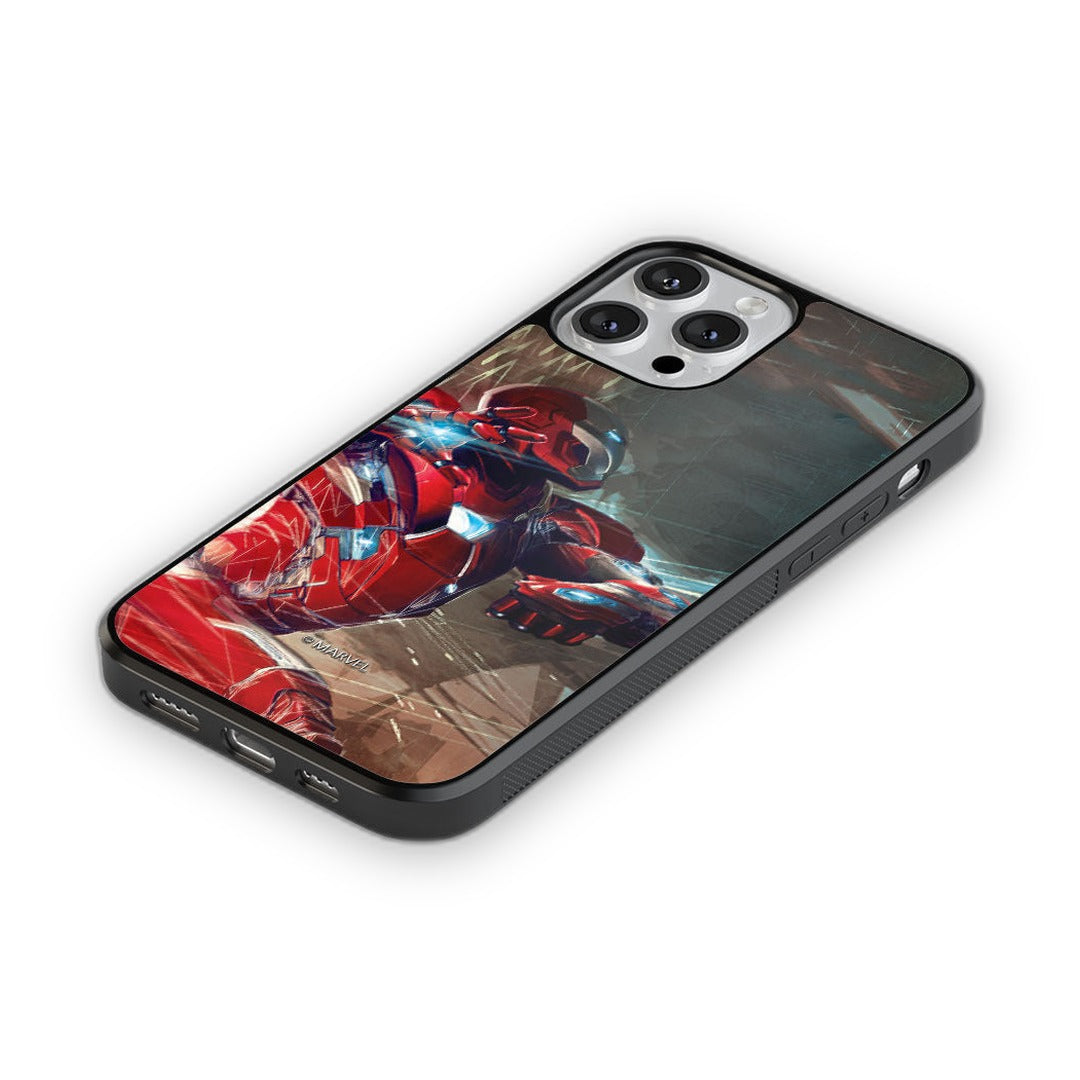 Ironman Attack Glass iPhone Case for iPhone 13 Pro Max | Macmerise