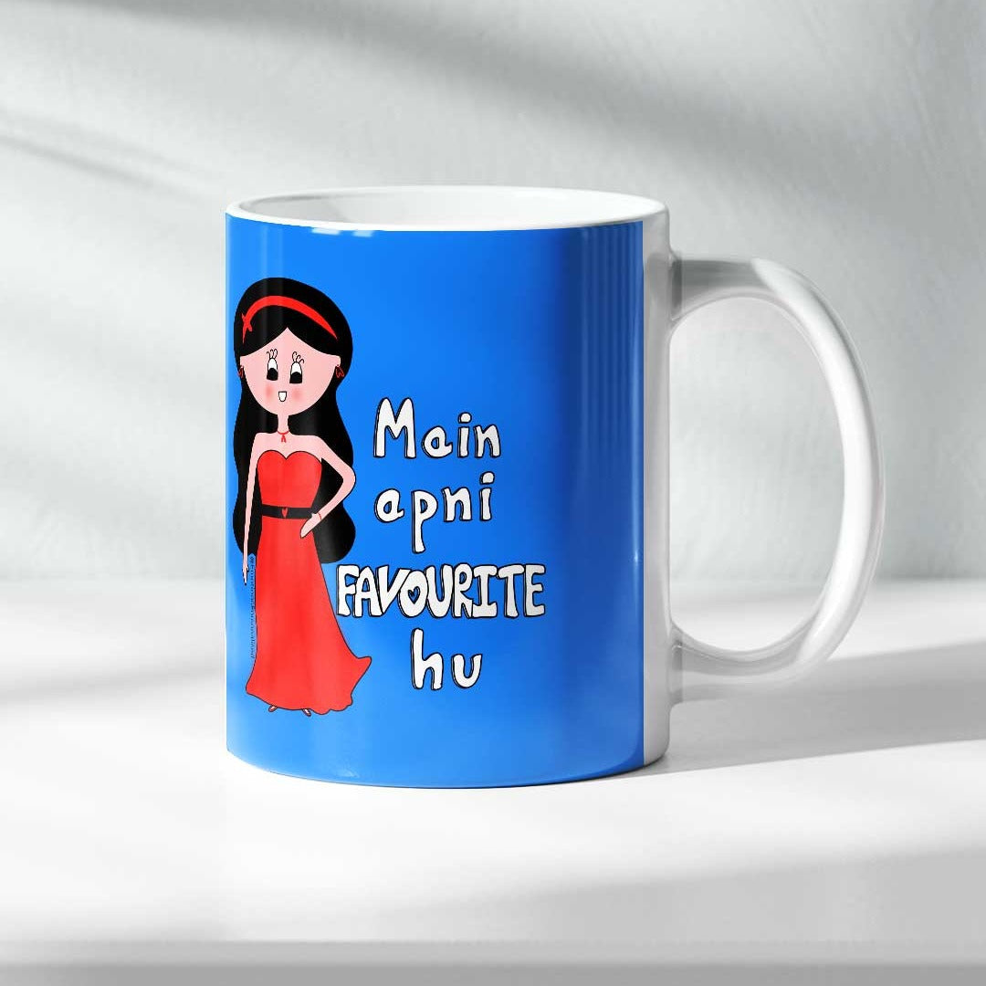 Main Apni Favourite Hu Coffee Mug | Macmerise
