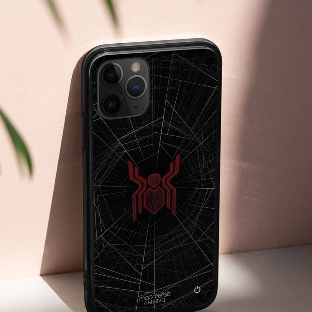 Spider Webbed Glass iPhone Case for iPhone 11 Pro | Macmerise