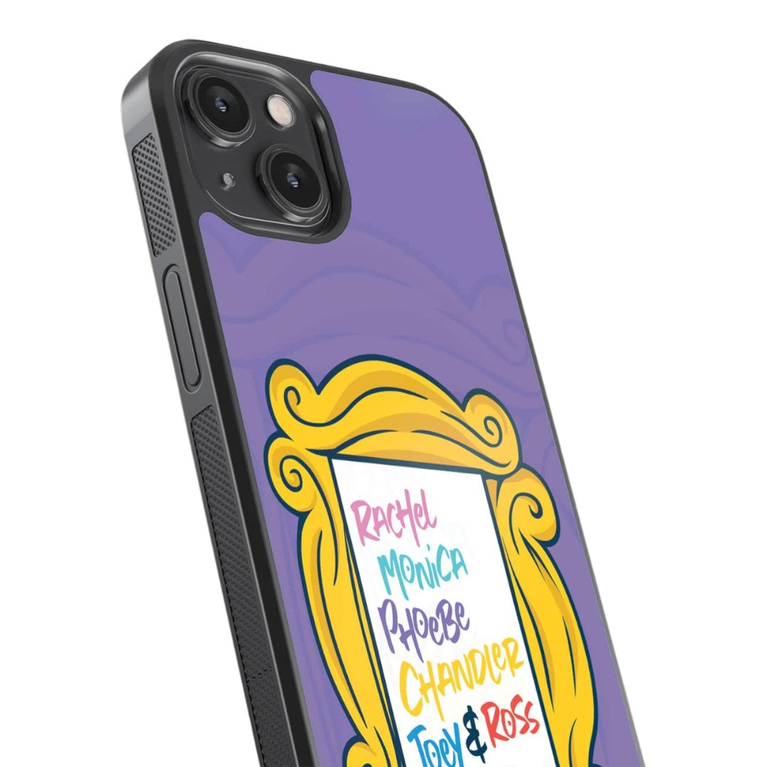 Framed in Friendship Glass iPhone Case for iPhone 14 | Macmerise
